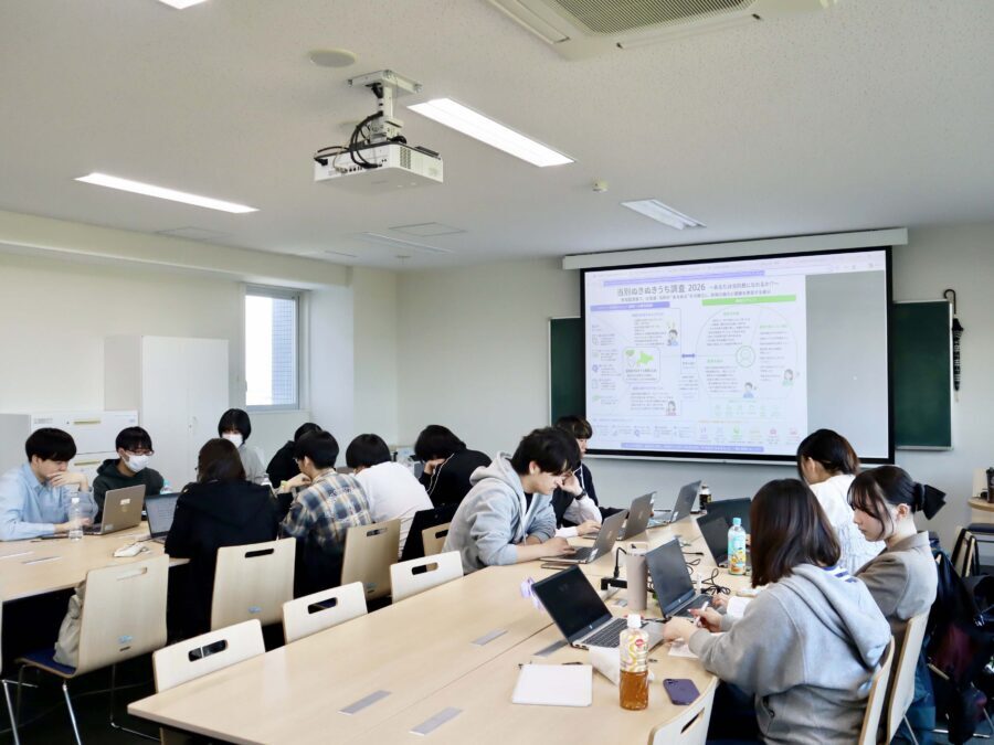 GW明けのゼミ、プロジェクト始動。
